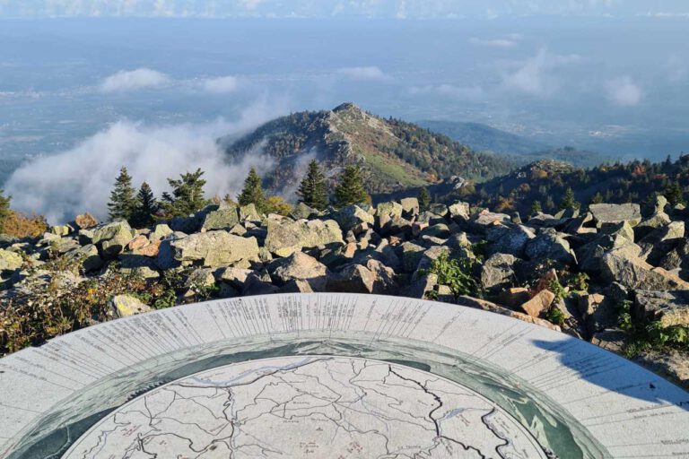 Aussicht vom Crèt de l'Oeillon