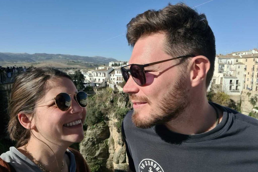 Mirko und Nina in Ronda