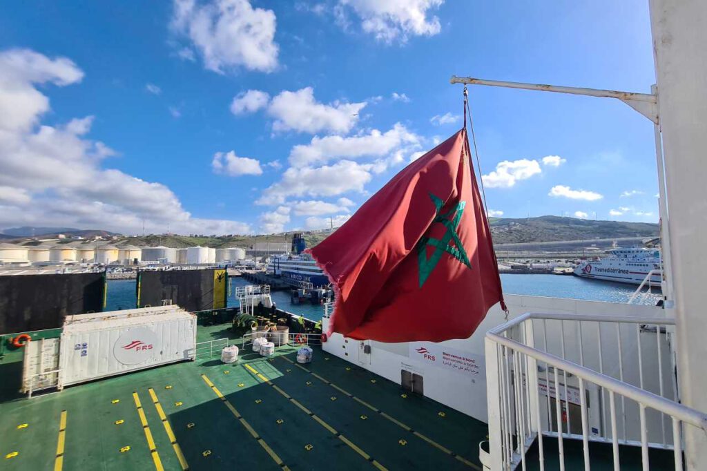 Mit der Fähre nach Marokko